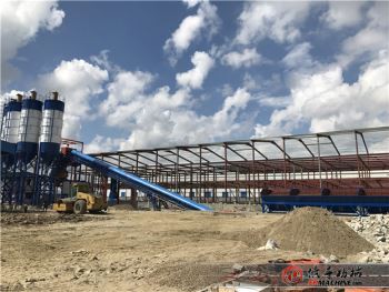 HZS120 Betonu mieszania roślin