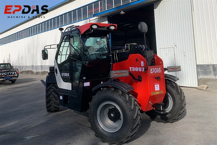 4 Wheel Drive Telehandler Forklift